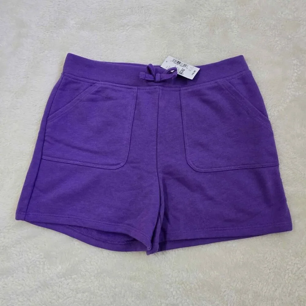 NEW Children’s Place Girls French Terry Shorts – Purple